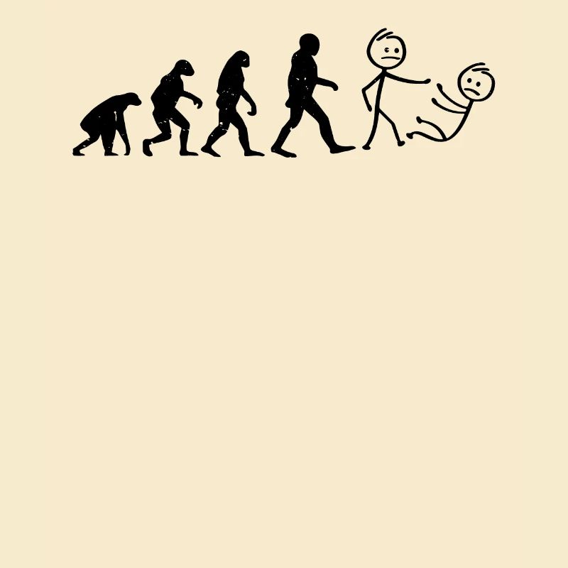 Funny Judo Evolution stick figure