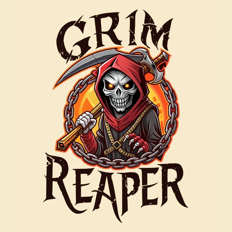 SCHÄDEL, SENSENMANN