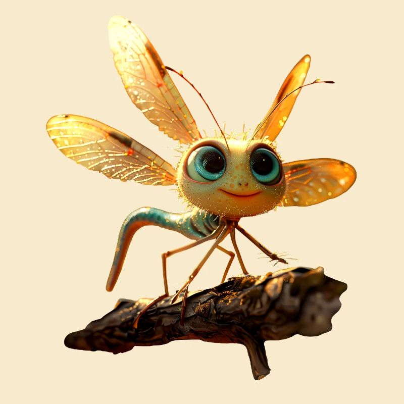 Libellule Libellule Ailes Colorées Libellules Mignonnes