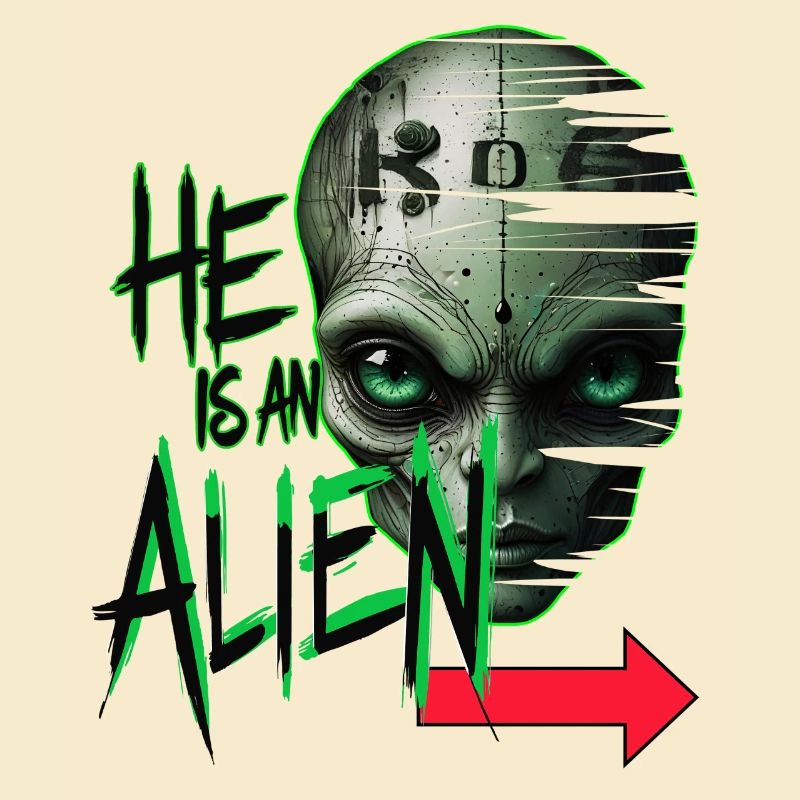 er ist ein Alien