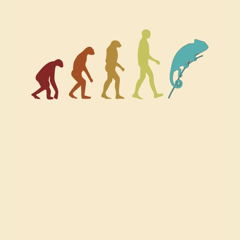 Caméléon Evolution Panthère Voilé Chamaeleonidae