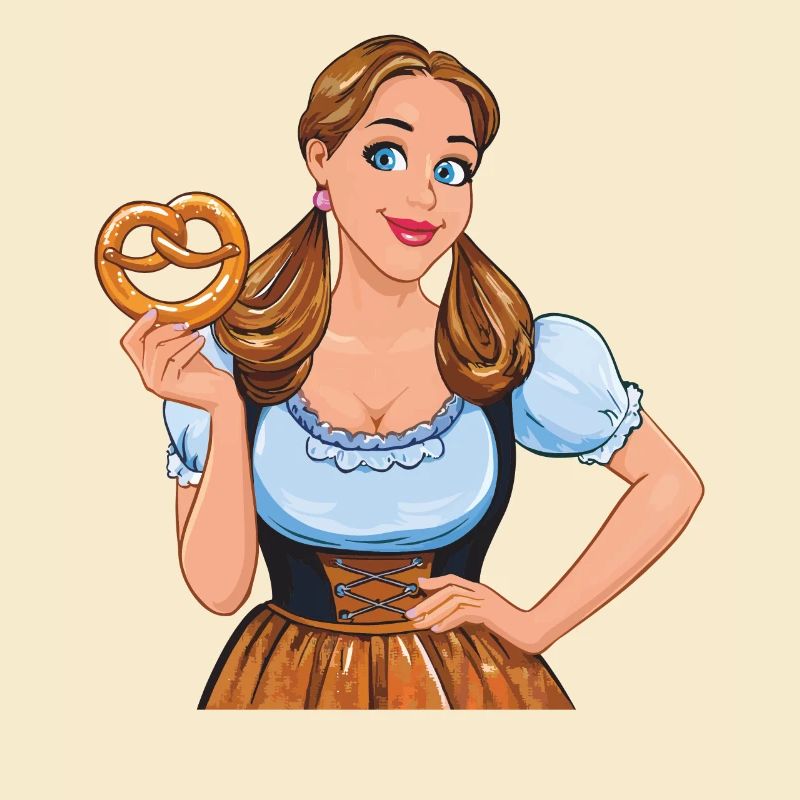 FRAU DIRNDL BREZEL