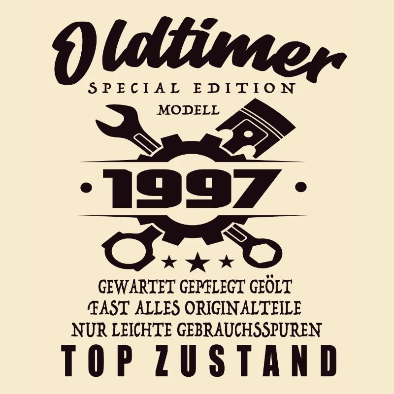 Oldtimer Special Edition Modell 1997 Geburtstag