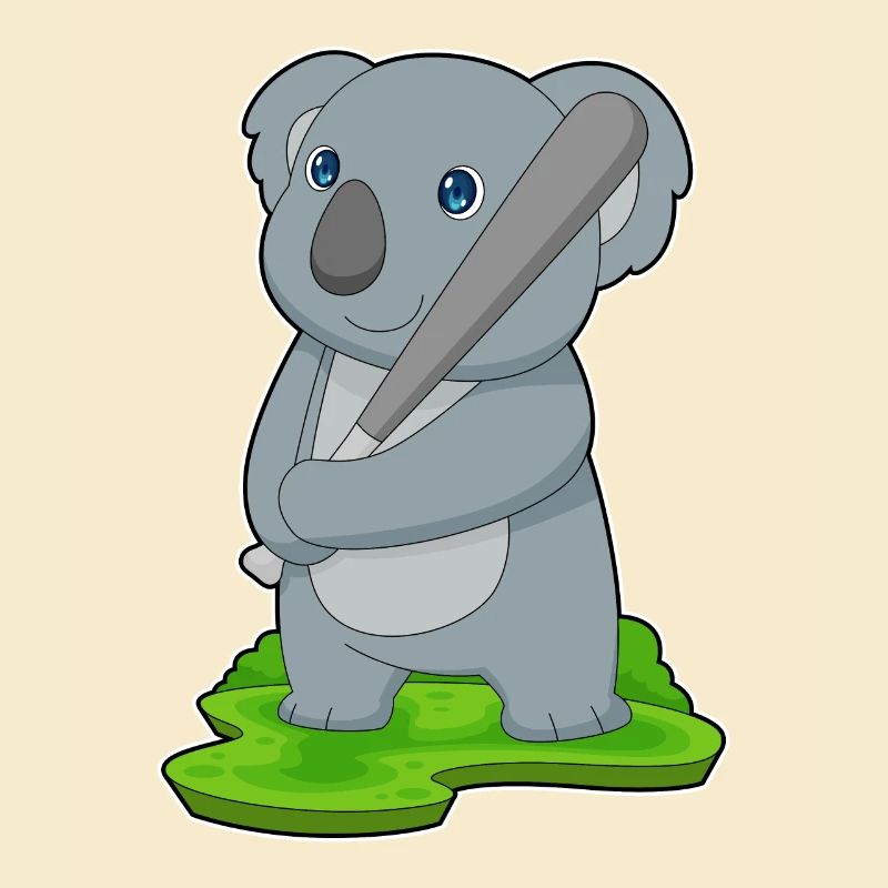 Koala Baseball Batte de Baseball