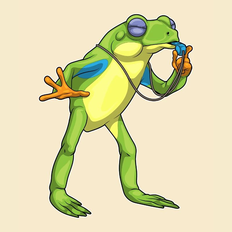 Frog Referee Whistle