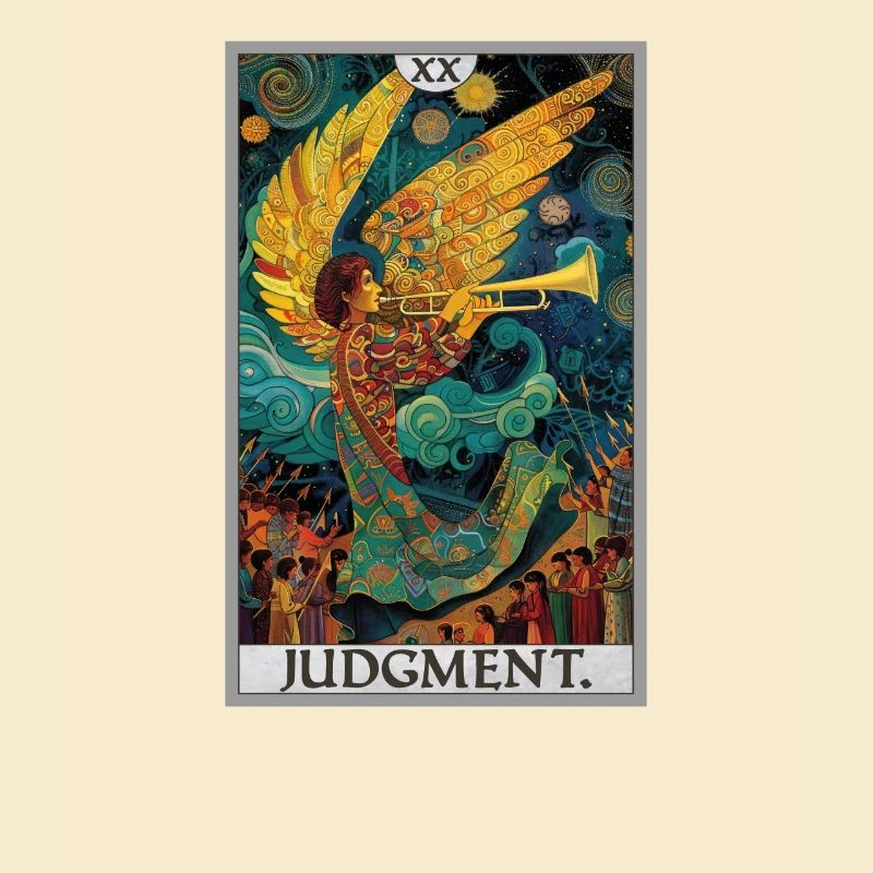Tarotkarten Tarotkarte 20 Judgment Gericht