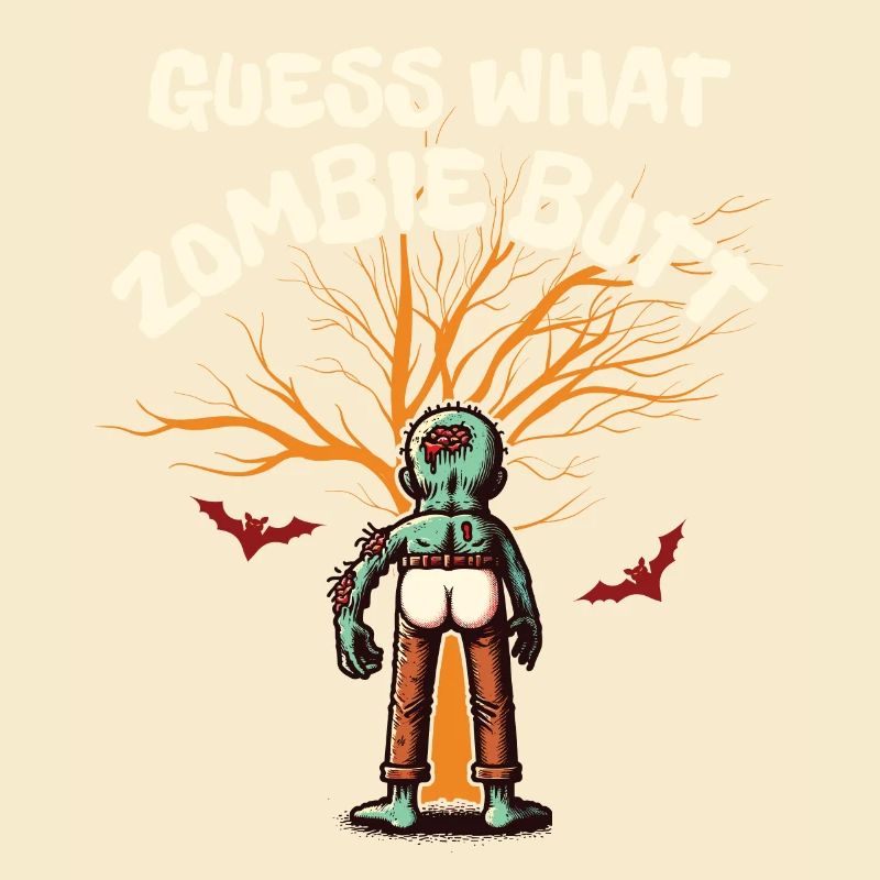 Devine quoi? Cul de zombie ! Drôle de dicton