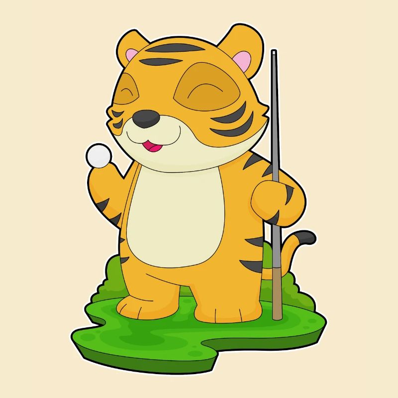 Tiger Billiard Queue