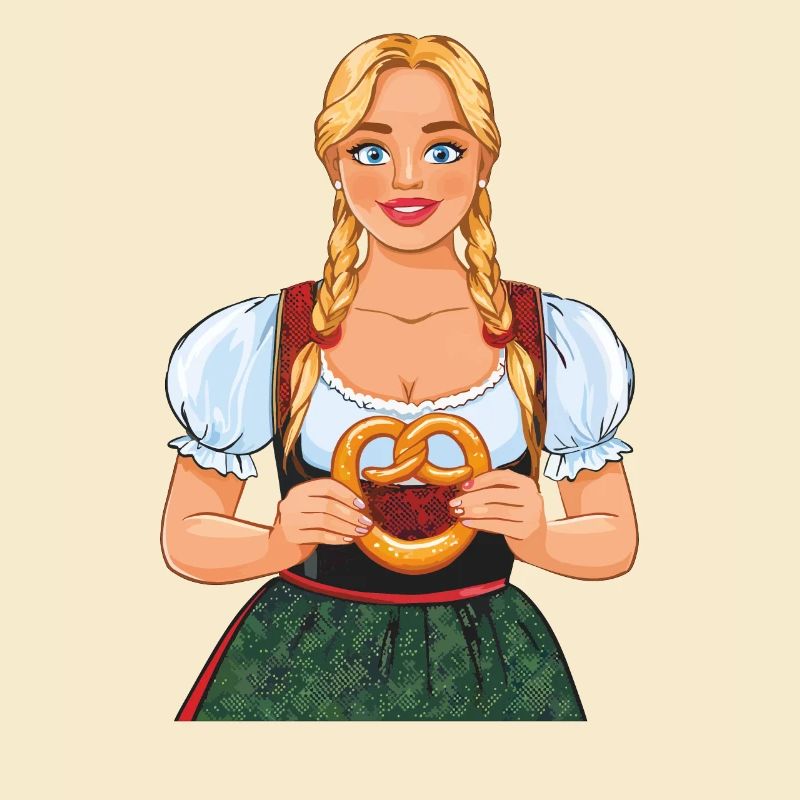 FRAU DIRNDL BREZEL
