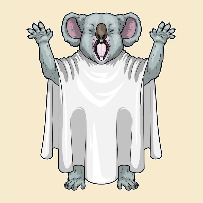 Koala Halloween Geist