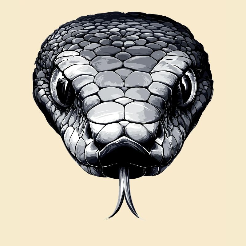 Serpent Python Cobra Mamba Serpent à sonnettes Serpent