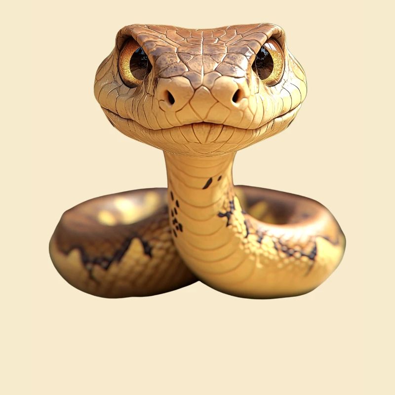 Serpent Python Cobra Mamba Serpent à sonnettes Serpent