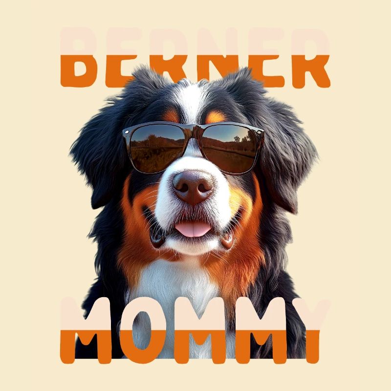 Berner Sennenhund Mom Mama Muttertag Berner Mommy
