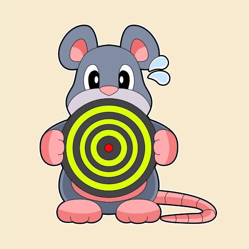 Maus Dart Dartpfeil