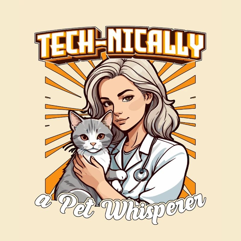 Veterinary Technician Tech-nically Animal Lover