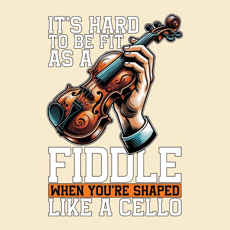 Fiddle It's Hard To Be Fit As A String Instrument
