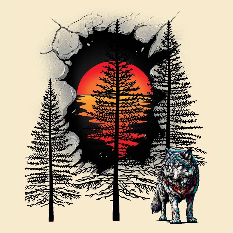 Wolf, Wolves, Mystical, Forest, Forest Animals, Fairy Tale