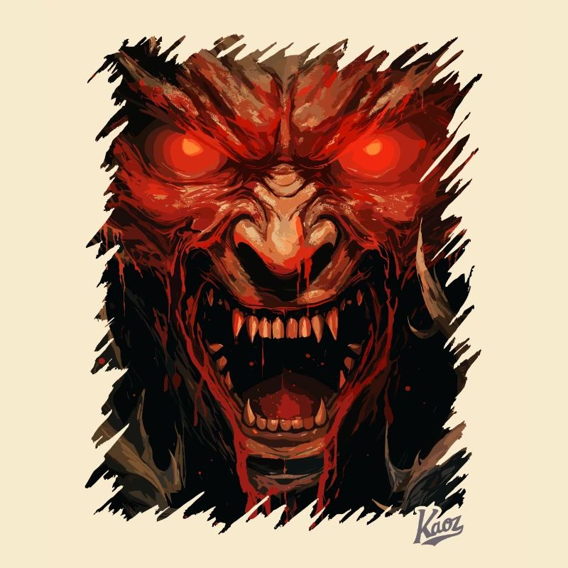 Evil Devil's Eyes: Monster Satan