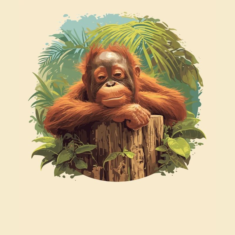Orang-outan Orangs-outans Orang-outan