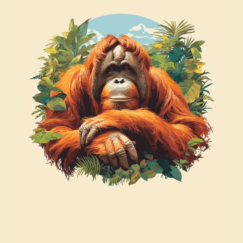 Orang-outan Orangs-outans Orang-outan