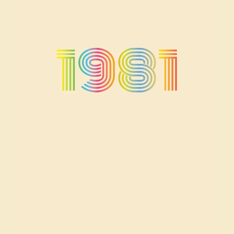 1981 Birthday Funky Year