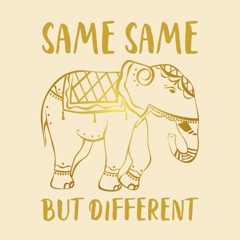 Golden Elephant « Same Same but different »