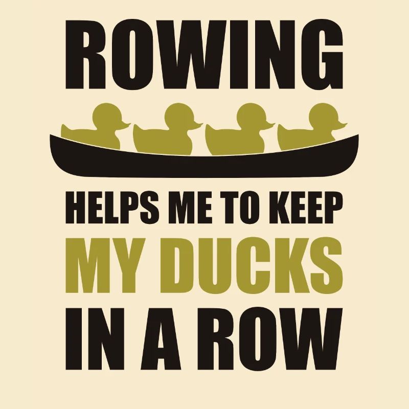 Rowing Rubberducks Funny Rowing