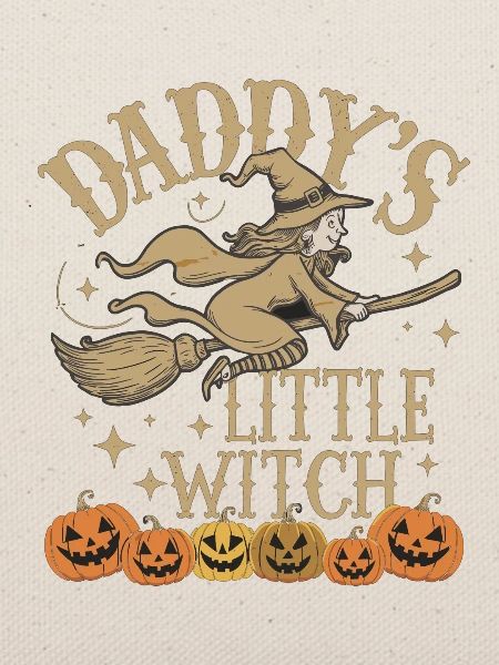 Halloween Witch Daddy's Little Witch