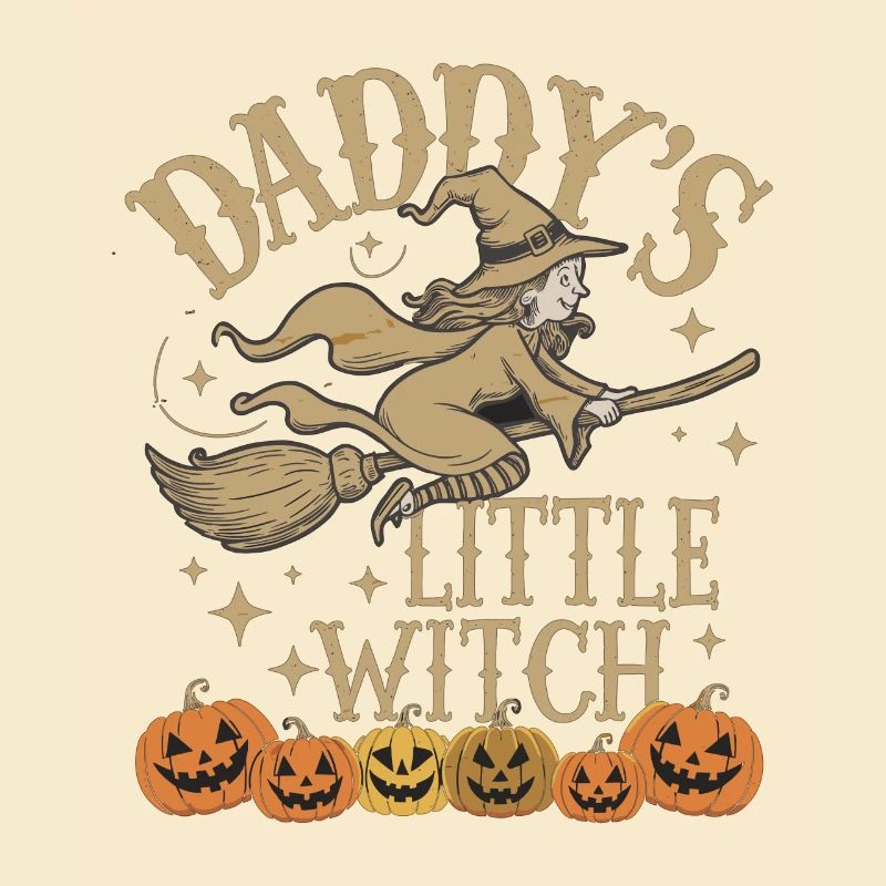 Halloween Witch Daddy's Little Witch