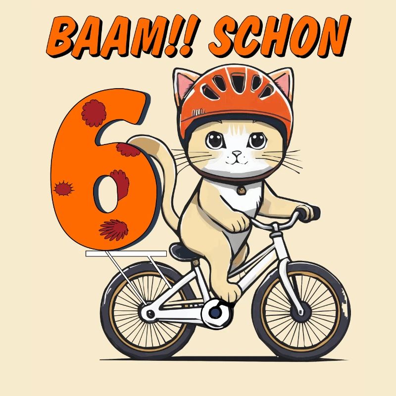 VÉLO CHAT BAAM !! DÉJÀ SIX