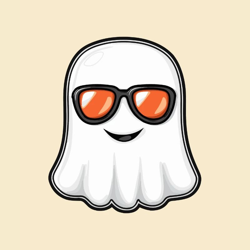 Fantôme Halloween Cool