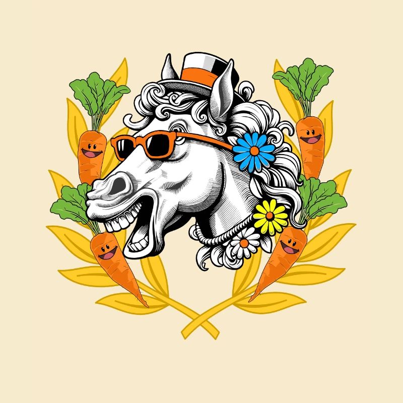 Pferd Pferdekopf Pferde Sieger Siegen Lorbeerkranz
