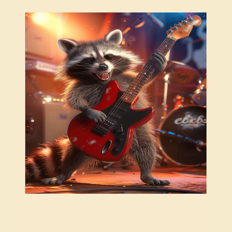Waschbär