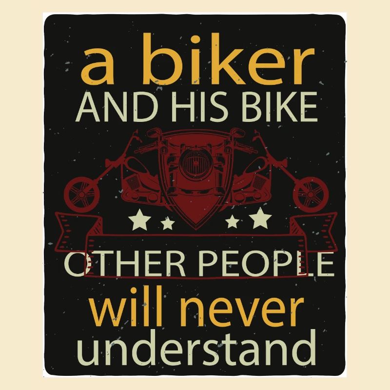 A Biker and His Motorcycle - A Passion!