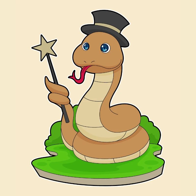 Snake Wizard Wand