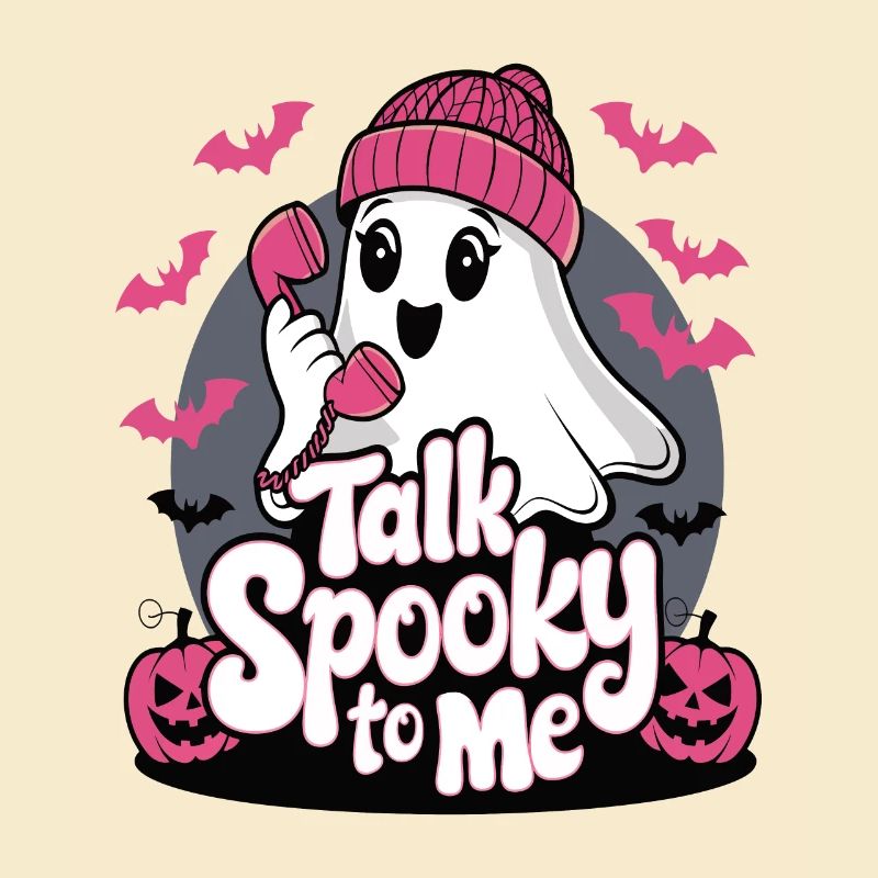 Halloween Ghost Funny Talk Effrayant pour moi