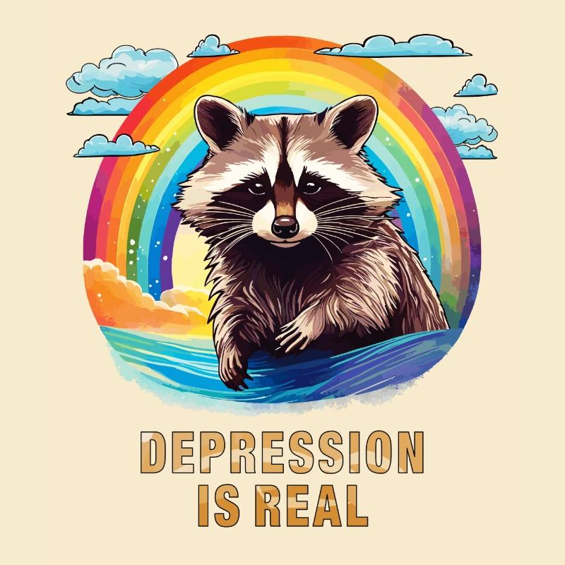 WASCHBÄR DEPRESSION IS REAL