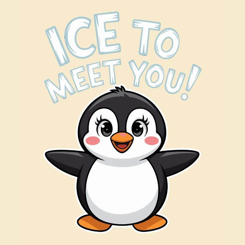 Cute Penguin Word Game
