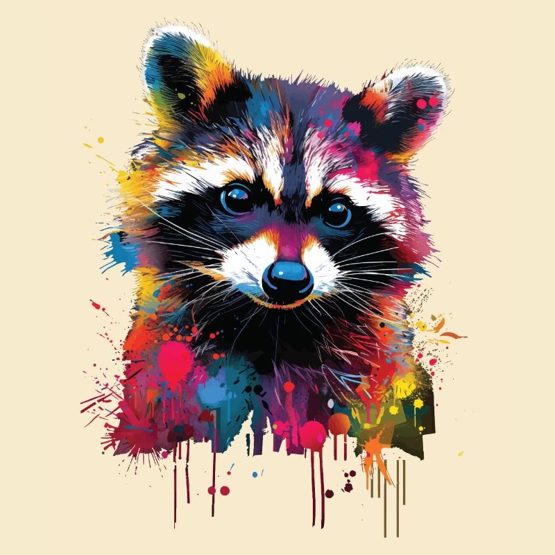 Waschbär
