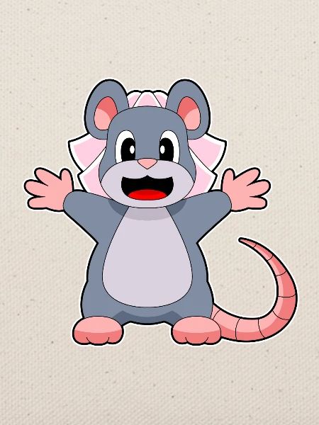 Maus Braut Schleier Hochzeit