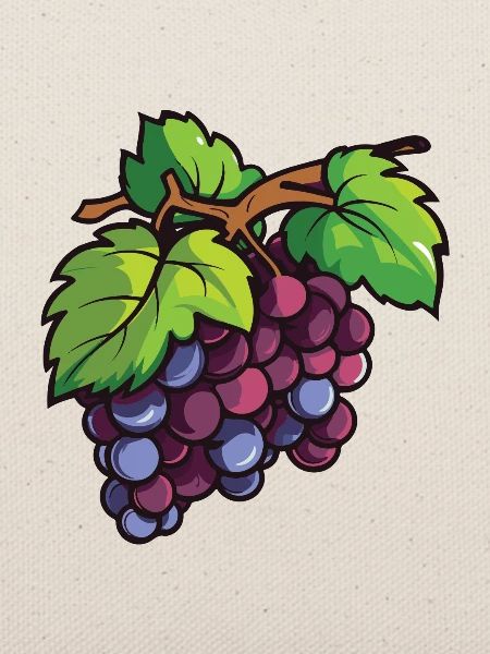 Weintrauben Symbol