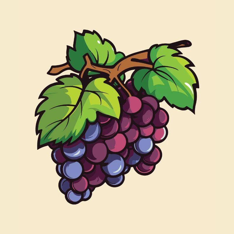 Weintrauben Symbol