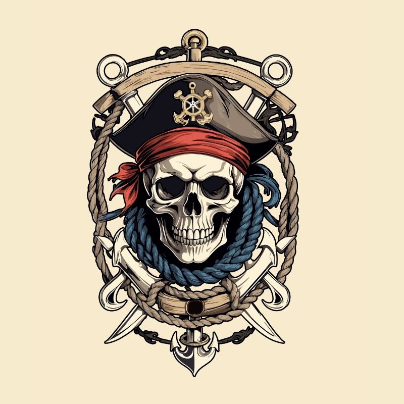 Drapeaux de pirate crâne Jolly Roger costume de pirate