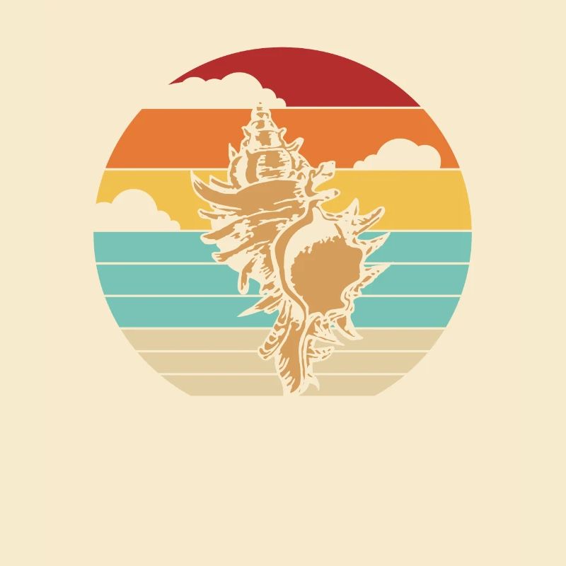 Retro Shell Shelling Bag Bivalvia Hunter Seashell