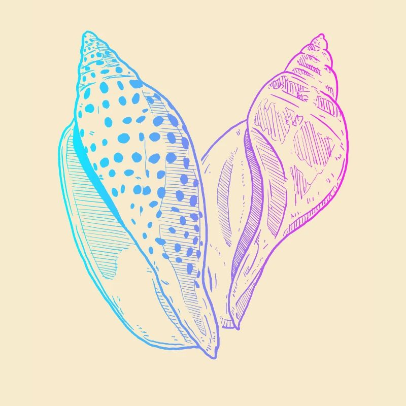 Shelling Bag Bivalvia Shell Hunter Seashell