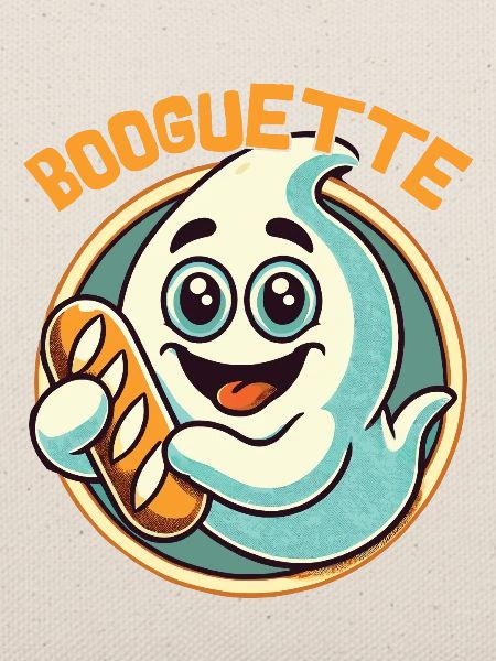 Gespenst Baguette Boogette Freude