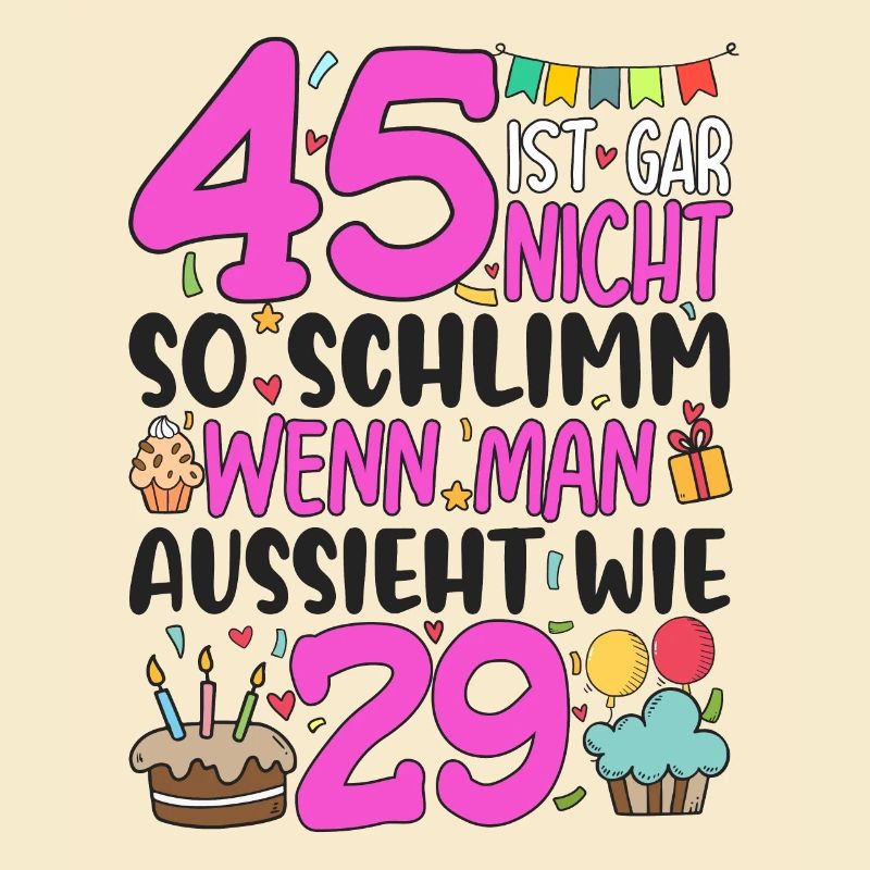 45 ans, ce n’est pas si mal