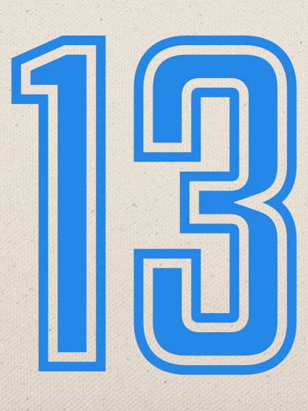 13