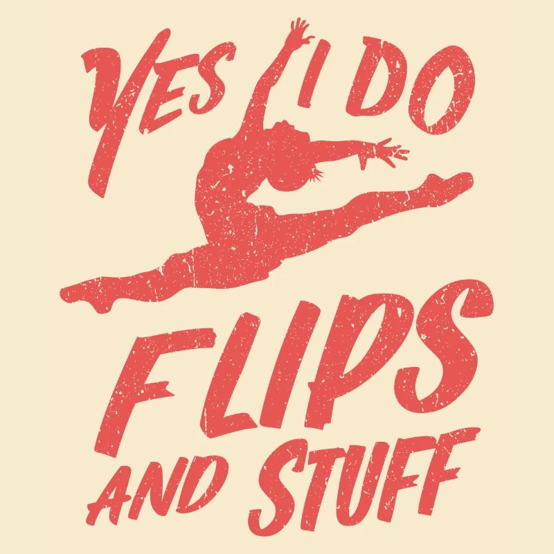 Ja, ich mache Flips und so!