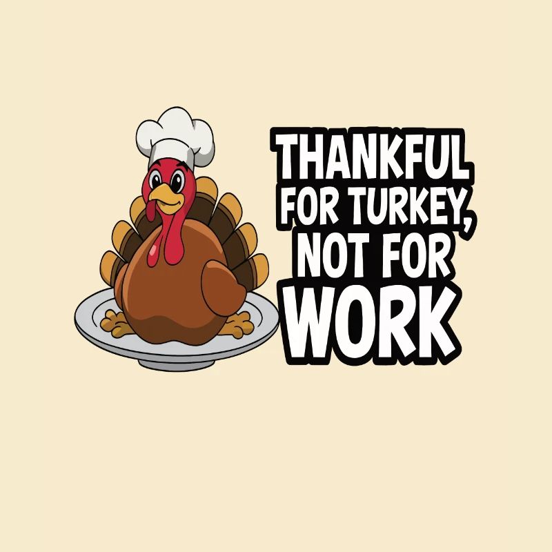 Dinde drôle de Thanksgiving